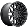 Rotiform R112 BLQ 18x8.5 ET45 5x114.3 72.56mm MATTE BLACK (Load Rated 726kg)