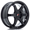 JR Wheels JR3 17x7 ET20-42 4H CUSTOM PCD 72.6mm Gloss Black