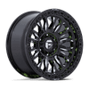 Fuel FC857 RINCON 17x9 ET20 8x165 125.10mm GLOSS BLACK MILLED (Load Rated 1678kg)