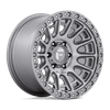 Fuel D833 CYCLE 17x8.5 ET34 6x114.3 66.06mm PLATINUM (Load Rated 1134kg)