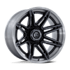 Fuel FC401 BRAWL 22x10 ET-18 8x180 124.20mm GLOSS BLACK BRUSHED DARK TINT (Load Rated 1678kg)
