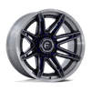 Fuel FC401 BRAWL 22x10 ET-18 8x180 124.20mm GLOSS BLACK BRUSHED DARK TINT (Load Rated 1678kg)