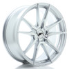 JR Wheels JR21 19x8.5 ET20-45 5H CUSTOM PCD 72.6mm Silver Machined Face