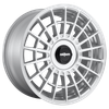 Rotiform R143 LAS-R 18x8.5 ET35 CUSTOM 70.10mm GLOSS SILVER (Load Rated 726kg)