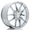JR Wheels JR44 19x8.5 ET20-45 5H CUSTOM PCD 72.6mm Silver w/ Machined Face