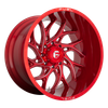 Fuel D742 RUNNER 20x10 ET-18 6x139.7 106.10mm CANDY RED MILLED (Load Rated 1134kg)