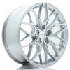 JR Wheels JR46 18x8 ET20-45 5H CUSTOM PCD 72.6mm Silver w/ Machined Face