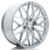 JR Wheels JR46 20x9 ET20-51 5H CUSTOM PCD 72.6mm Silver w/ Machined Face
