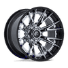 Fuel FC402 CATALYST 20x10 ET-18 8x165.1 125.10mm CHROME W/ GLOSS BLACK LIP (Load Rated 1678kg)