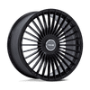 Niche NC282 SERENE 22x10.5 ET38 5x112/120 72.56mm GLOSS BLACK (Load Rated 952kg)