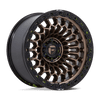 Fuel FC870 SINISTER 20x10 ET-18 5x127 78.10mm MATTE BRONZE W/ MATTE BLACK LIP (Load Rated 1134kg)