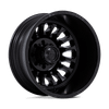 Fuel D867 ARC DUALLY 22x8.25 ET-201 8x165.1 117.00mm BLACKOUT (Load Rated 1361kg)