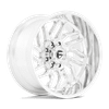 Fuel D809 HURRICANE 22x12 ET-44 8x165.1 125.10mm POLISHED MILLED (Load Rated 1678kg)