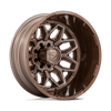 Fuel D876 FLUX DUALLY 20x8.25 ET-201 8x200 142.00mm PLATINUM BRONZE (Load Rated 1361kg)