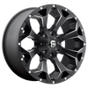 Fuel D546 ASSAULT 20x9 ET01 8x165.1 125.10mm MATTE BLACK MILLED (Load Rated 1678kg)
