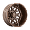 Fuel D876 FLUX DUALLY 20x8.25 ET104 8x200 142.00mm PLATINUM BRONZE (Load Rated 1361kg)