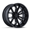 Fuel FC404 MUTINY 20x9 ET1 6x139.7 106.10mm MATTE BLACK W/ GLOSS BLACK LIP (Load Rated 1202kg)