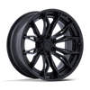 Fuel FC404 MUTINY 22x9.5 ET20 6x135 87.10mm MATTE BLACK W/ GLOSS BLACK LIP (Load Rated 1202kg)