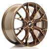 JR Wheels JR49 17x8 ET20-40 4H CUSTOM PCD 67.1mm Platinum Bronze