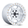 Black Rhino BR029 TROOPER 17x8.5 ET25 6x139.7 106.10mm GLOSS SILVER W/ MACHINED FACE (Load Rated 1202kg)