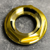 rotiform threaded cap gold