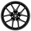 FOX FX5 17x7.5 ET37 5x100 GLOSS BLACK (Load 690kg) FX5H7394B