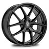 FOX FX5 17x8 ET42 5x108 GLOSS BLACK (Load 615kg) FX5I7477B