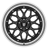 FOX HIRO 18x8 ET32 5x112 GLOSS BLACK POLISH LIP (Load 715kg) FXHROI8390BPL