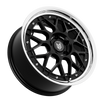 FOX HIRO 19x8 ET30 5x120 GLOSS BLACK POLISH LIP (Load 762kg) FXHROI9314BPL