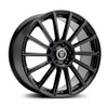 FOX MBM 17x8 ET45 5x112 GLOSS BLACK (Load 750kg) FXMBMI7690B