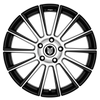 FOX MBM 18x8 ET45 5x112 BLACK POLISH (Load 765kg) FXMBMI8690BP