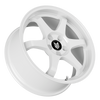 FOX PF5 18x8 ET42 5x112 GLOSS WHITE (Load 735kg) FXPF5I8490W