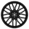 FOX VR3 17x7.5 ET45 5x100;Wheel PCD=5x108 BLACK POLISH LIP (Load 690kg) FXVR3H749477BP