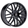 FOX VR3 XL 20x9.5 ET38 5x114.3;Wheel PCD=5x120 SATIN BLACK POLISH LIP (Load 1050kg) FXVR3XLL034614SBL