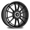 FOX VR4 16x6.5 ET35 5x100;Wheel PCD=5x114.3 SATIN BLACK POLISH LIP (Load 690kg) FXVR4F639446SBL