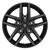 FOX WX5 16x6.5 ET42 5x108 GLOSS BLACK (Load 1250kg) FXWX5F6477B