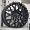 Dare LG2 18 inch 5x100 Matt Black www.srbpower.com