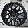 Dare LG2 18 inch 5x100 Matt Black www.srbpower.com