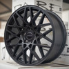 Dare LG2 18 inch 5x112 Matt Black www.srbpower.com