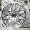Dare LG2 18 inch 5x112 Silver / Polished Face www.srbpower.com