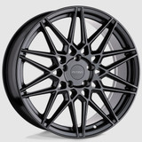 Black Rhino Henderson Matte Black With Brass Bolts Wheel (17 x 9, +12  Offset, 6x132 Bolt Pattern, 74.5 mm Hub) vzn106541