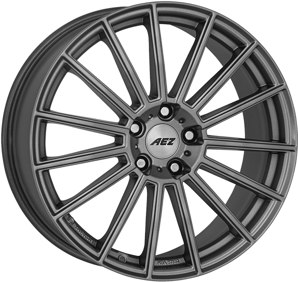 AEZ Steam Graphite 20x9 ET53 66.6mm 5x112 Graphite