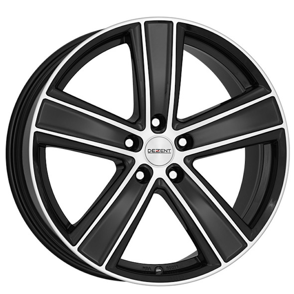 Dezent TH Dark 16x7 ET48 71.6mm 5x114.3 Black / Polished