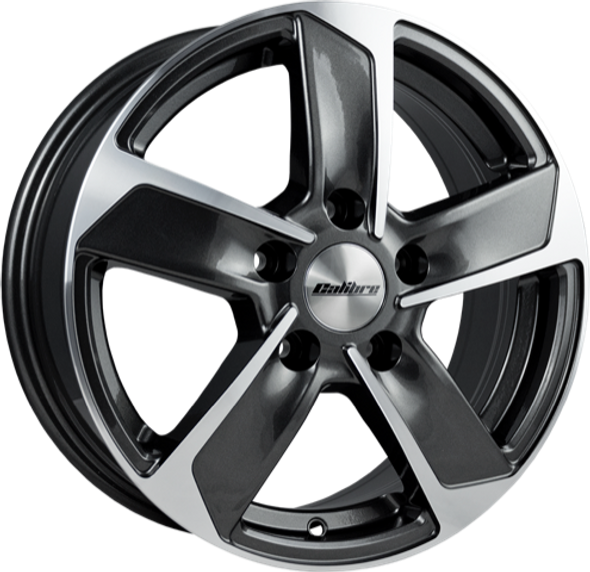 Calibre Freeway 16x6.5 ET60 89.1mm 5x130 Gunmetal Polished www.srbpower.com