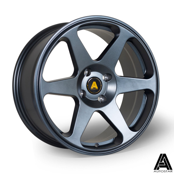 Autostar Chaser 17x8 ET35 4x108 FGunmetal (weight loading:671kg) www.srbpower.com