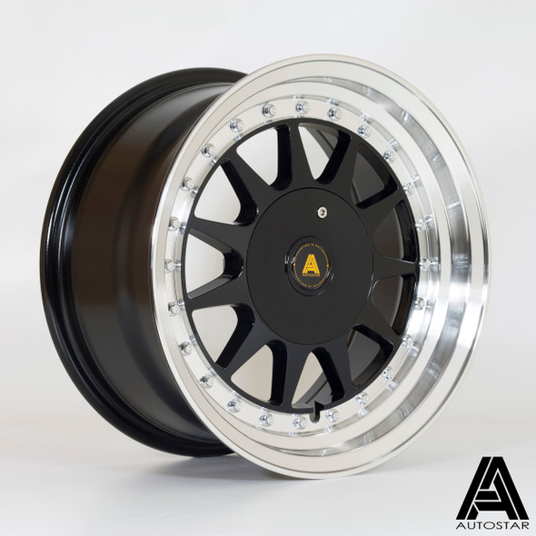 Autostar Raider 15x7.5 ET20 4x108/4x100 RLBlack (AS-RAID7515BCP20RLYB0671) www.srbpower.com