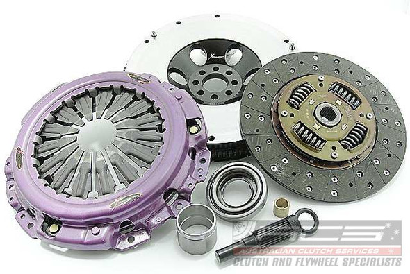 Xtreme Heavy Duty Organic Clutch Kit Incl Flywheel Nissan 350Z (KNI25525-1A) www.srbpower.com