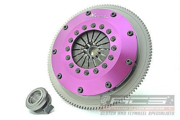 Xtreme 200mm Rigid Ceramic Single Plate Clutch Kit Incl Flywheel Honda Civic (KHN20523-1E) www.srbpower.com