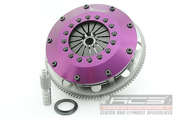 Xtreme 200mm Rigid Ceramic Twin Plate Clutch Kit Incl Flywheel Mazda MX5  (KMZ20525-2E) www.srbpower.com