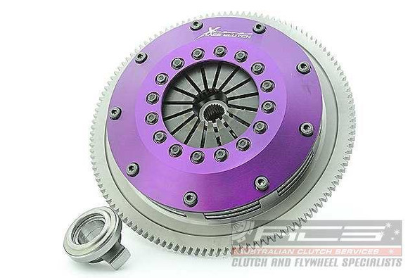 Xtreme 200mm Rigid Ceramic Twin Plate Clutch Kit Incl Flywheel Toyota 86 (KSU20526-2E) www.srbpower.com